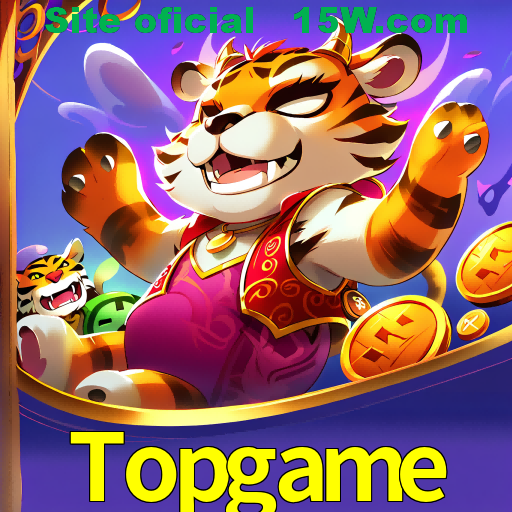Imagem promocional da Topgame mostrando a plataforma e suas vantagens